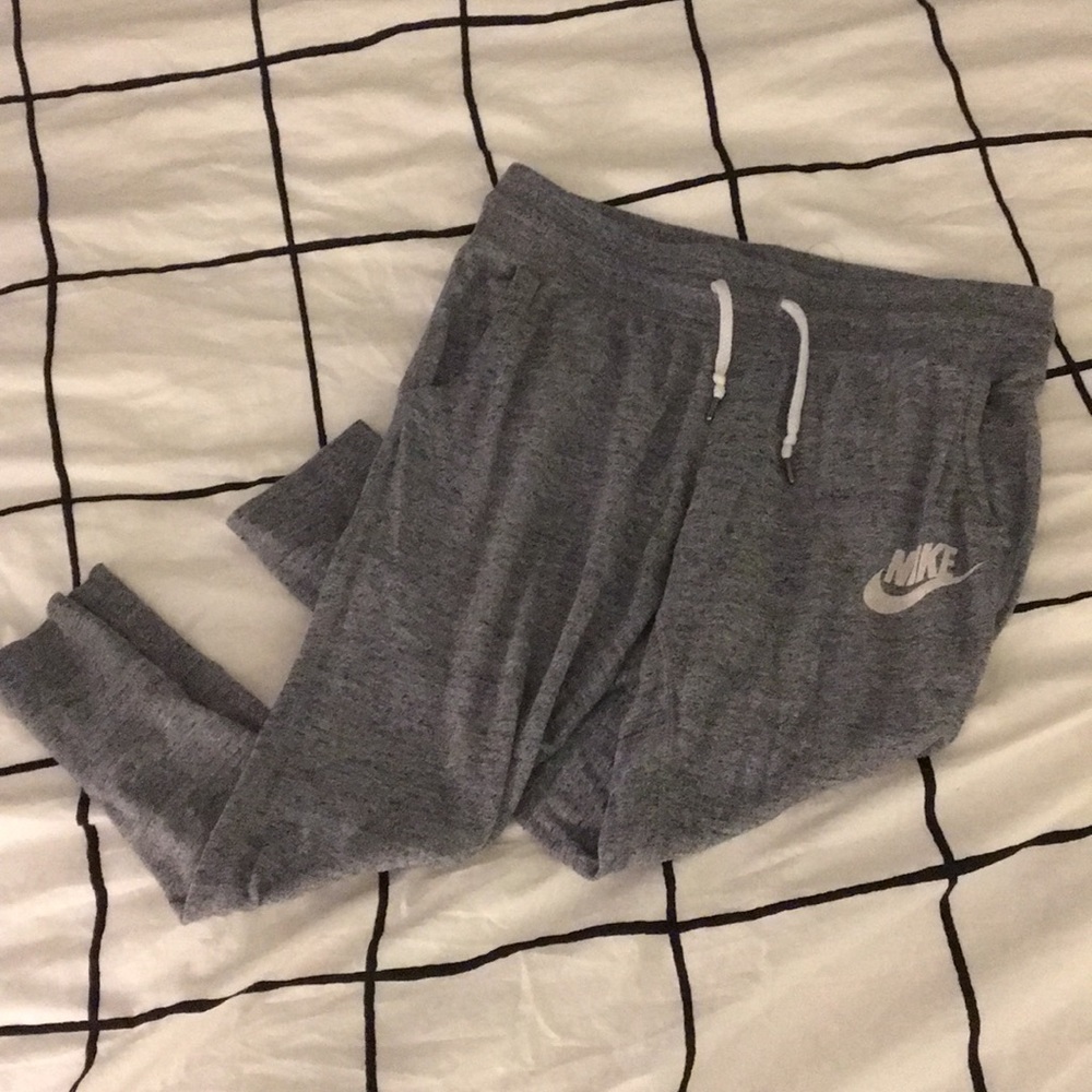 comfy grey Nike joggers